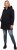 Ulla Popken HYPRAR Triple Function Fully Lined Waterproof Coat Black - Jakas - 