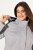 Ulla Popken HYPRAR Melange Softshell Jacket Grey Melange - Jakas - Jakas sievietēm lielos izmēros