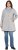 Ulla Popken HYPRAR Melange Softshell Jacket Grey Melange - Jakas - 