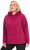Ulla Popken Softshell Contrast Color Jacket Magenta - Jakas - 