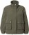 Ulla Popken Cargo Style Elastic Hem Jacket Olive Grey - Jakas - 