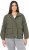 Ulla Popken Cargo Style Elastic Hem Jacket Olive Grey - Jakas - 