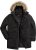 Men Plus Parka With Fur Hood Black - Jakas & Lietus apģērbs - Jakas - 2XL-12XL
