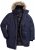 Men Plus Parka With Fur Hood Navy - Jakas & Lietus apģērbs - Jakas - 2XL-12XL