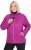 Ulla Popken HYPRAR Lightweight Quilted Water-Repellent Jacket Berry - Jakas - 