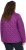 Ulla Popken HYPRAR Lightweight Quilted Water-Repellent Jacket Purple - Jakas - 