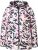 Ulla Popken HYPRAR Water-Repellent Allover Print Jacket Pale Beige - Jakas - 