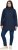 Ulla Popken HYPRAR Laser Quilted Jacket Navy - Jakas - 