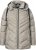 Ulla Popken HYPRAR Water-Repellent Quilted Jacket Medium Grey - Jakas - 