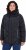 Ulla Popken HYPRAR Reflective Detail Quilted Jacket Black - Jakas - 