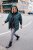 Ulla Popken HYPRAR Reflective Detail Quilted Jacket Dark Green - Jakas - 