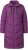 Ulla Popken HYPRAR Longline Water Repellent Jacket Plum - Jakas - 