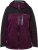 Ulla Popken HYPRAR Lightweight Triple Function Jacket Dark Berry - Jakas - 