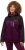 Ulla Popken HYPRAR Lightweight Triple Function Jacket Dark Berry - Jakas - 