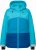 Ulla Popken HYPRAR Colorblock Fully Lined Ski Jacket Bright Turquoise - Jakas - 