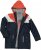 Ulla Popken HYPRAR Color Block Triple Function Ski Jacket Black - Jakas - 