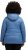 Ulla Popken Reversible Butterfly Print Fully Lined Quilted Jacket Blue Denim - Jakas - 