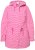 Ulla Popken HYPRAR Striped Triple Function Jacket Fuchsia Pink - Jakas - 