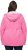 Ulla Popken HYPRAR Striped Triple Function Jacket Fuchsia Pink - Jakas - 