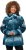 Ulla Popken HYPRAR 2-in-1 Waterproof Fitness Jacket Ink Blue - Jakas - 
