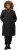 Ulla Popken 2-in-1 Quilted Fleece Lined Coat Black - Jakas - 