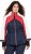 Ulla Popken Performance Peplum Ski Jacket Navy - Jakas - 