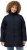 Ulla Popken HYPRAR Heart Quilted Jacket Navy - Jakas - 