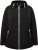 Ulla Popken Hyprar Quilt Mix Jacket Black - Jakas - 