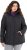 Ulla Popken HYPRAR Channel Quilted Jacket Black - Jakas - 