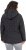 Ulla Popken HYPRAR Channel Quilted Jacket Black - Jakas - 