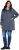 Ulla Popken Knit Fleece-Lined Jacket Navy - Jakas - 