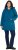 Ulla Popken HYPRAR Long Softshell Jacket Ocean Blue - Jakas - 