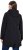 Ulla Popken Hyprar Soft Shell Water Repellent Hooded Jacket Black - Jakas - 