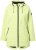 Ulla Popken Hyprar Soft Shell Water Repellent Hooded Jacket Lime Green - Jakas - 