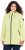 Ulla Popken Hyprar Soft Shell Water Repellent Hooded Jacket Lime Green - Jakas - 