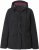 Ulla Popken HYPRAR Toggle Button Microfleece Lined Jacket Black - Jakas - 