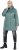 Ulla Popken HYPRAR Drawstring Waist Parka Grey Green - Jakas - 