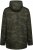 Kam Jeans KV143 Camo Print Hooded Coat Khaki - Jakas & Lietus apģērbs - Jakas - 2XL-12XL