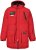 JAY-PI Warm Quilted Parka Dual Function Windproof and Water Repellent Red - Jakas & Lietus apģērbs - Jakas - 2XL-12XL