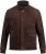 JP1880 Leather Jacket Goat Suede Espresso Brown - Jakas & Lietus apģērbs - Jakas - 2XL-12XL