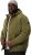 STHUGE Bomber Jacket With Hood Green - Jakas & Lietus apģērbs - Jakas - 2XL-12XL