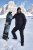 Jay-Pi Ski Jacket Functional Waterproof Windproof Breathable Black - Slēpošanas apģērbs - 