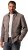 JP1880 Leather Jacket Lamskin Suede Grey - Jakas & Lietus apģērbs - Jakas - 2XL-12XL
