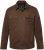 JP1880 Leather Jacket Nubuck Shirt Collar Brown - Jakas & Lietus apģērbs - Jakas - 2XL-12XL