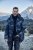 JP1880 Quilted Parka with Camouflage Drawstring Waist Black - Jakas & Lietus apģērbs - Jakas - 2XL-12XL