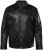 JP1880 Leather Jacket Finest Lamb Nappa Black - Jakas & Lietus apģērbs - Jakas - 2XL-12XL