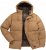 STHUGE Jacket Puffer With Warm Quilting Beige - Jakas & Lietus apģērbs - Jakas - 2XL-12XL