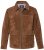 JP1880 Leather Jacket Genuine Cowhide Brown - Jakas & Lietus apģērbs - Jakas - 2XL-12XL