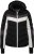 Ulla Popken HYPRAR Chevron Stripe Triple Function Quilted Fully Lined Ski Jacket Black - Jakas - 