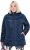 Ulla Popken Quilted Water Repellent Jacket Navy Blue - Virsjakas un mēteļi - 
